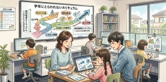 亀有リリオ校は、小学１年生～高校生までが通う、ITを活用した個別指導塾です。